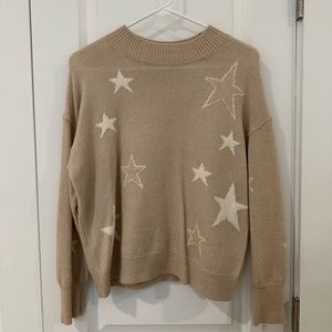 Rails Beige Star sweater